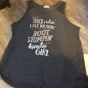 Maurice’s XL graphic tank top